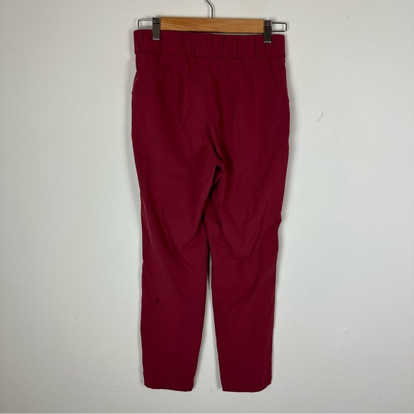 Lululemon On The Fly 7/8 Pant Jogger Chianti - Picture 4 of 13